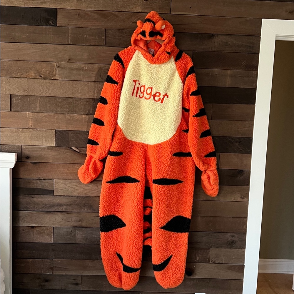 Disney Orange Tigger Fleece Tiger Costume